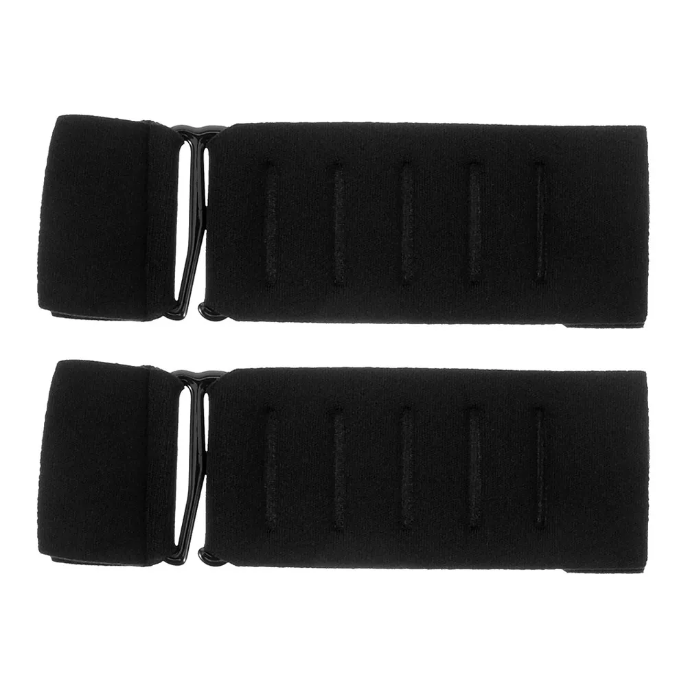 2Pcs Adjustable Bra Extension Strap 5-Slits Sports Bra Back Hook Extender Comfortable Fit for Exercise Yoga Back Extender