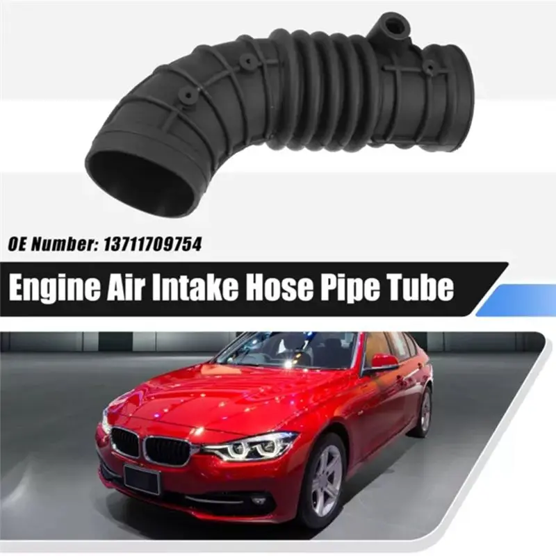 N26R-Automotive Engine Air Intake Hose Pipe For BMW 3 Series E30 318I M40 13711709754 13 71 1 709 754