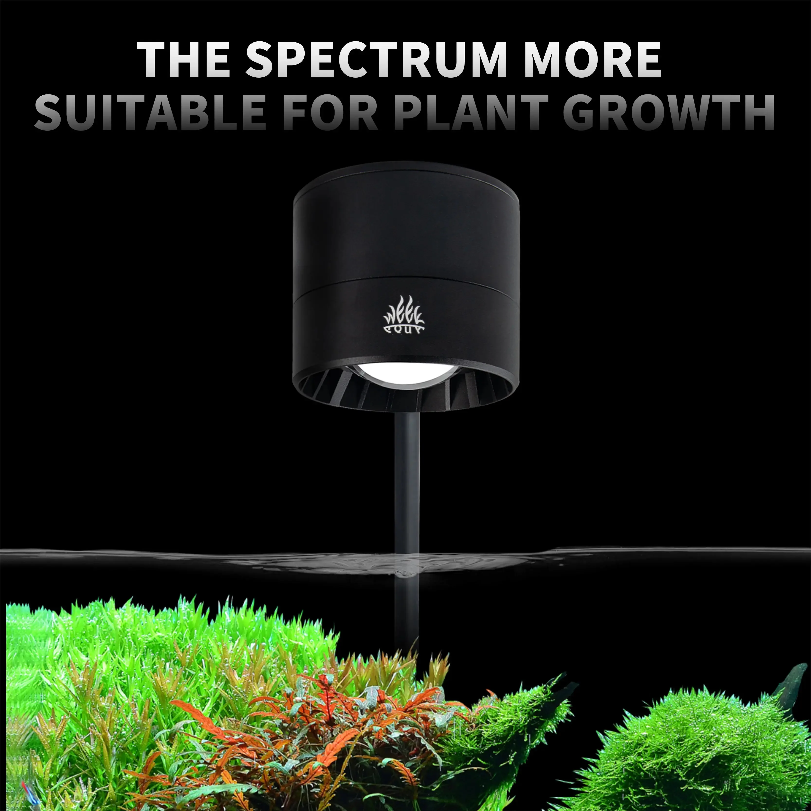 WEEK AQUA T95 Pro Full Spectrum LED Aquarium Light Plant Grow Lamp Aquascape Decoration for Freshwater Planted Aquarium FishTank