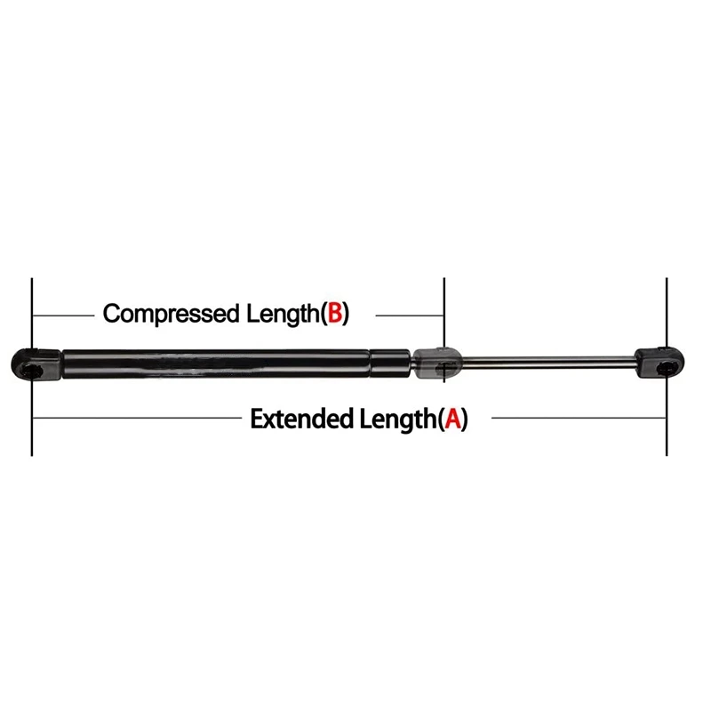 Rear Trunk Gas Shocks for 2003-2008 Nissan 350Z Liftgate Lift Supports Struts with Added Pressure