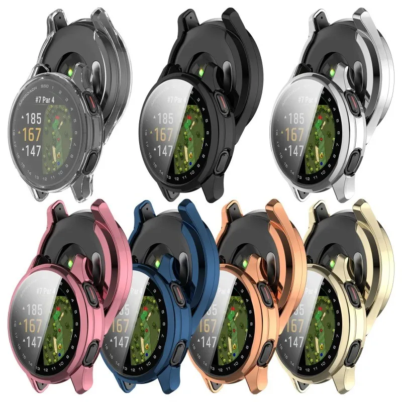 Screen Protector Case voor Garmin Approach S50 Zachte TPU Face Cover Rondom Beschermende Bumper Accessoires voor Garmin S50