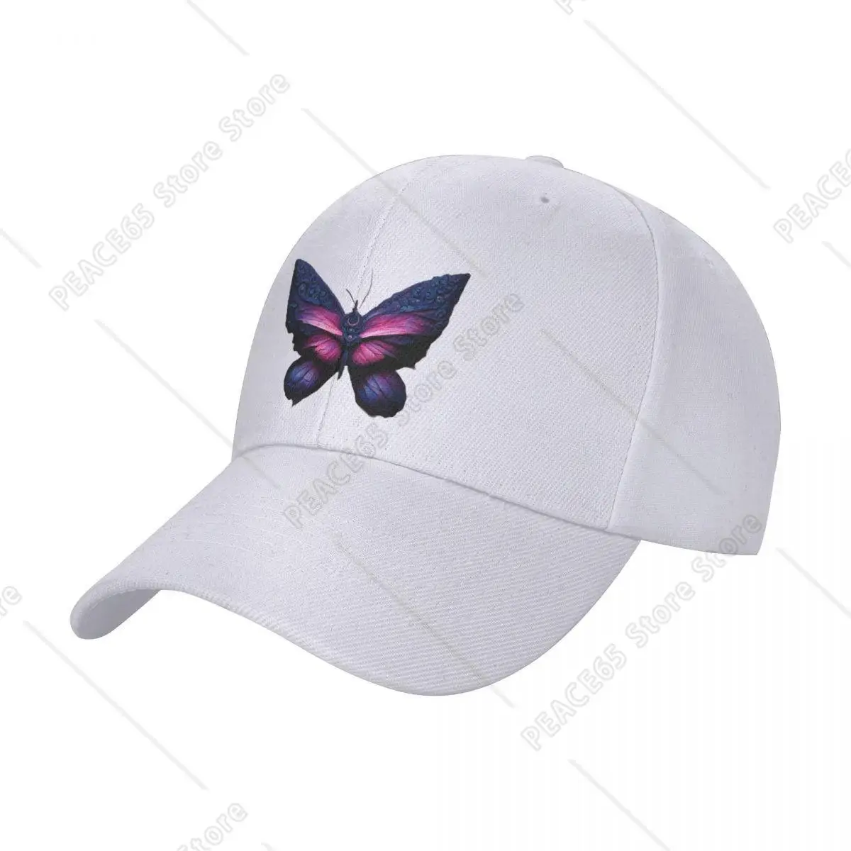 Illustrated Butterfly Cap Baseball Cap Hiking hat men's hat luxury Women's