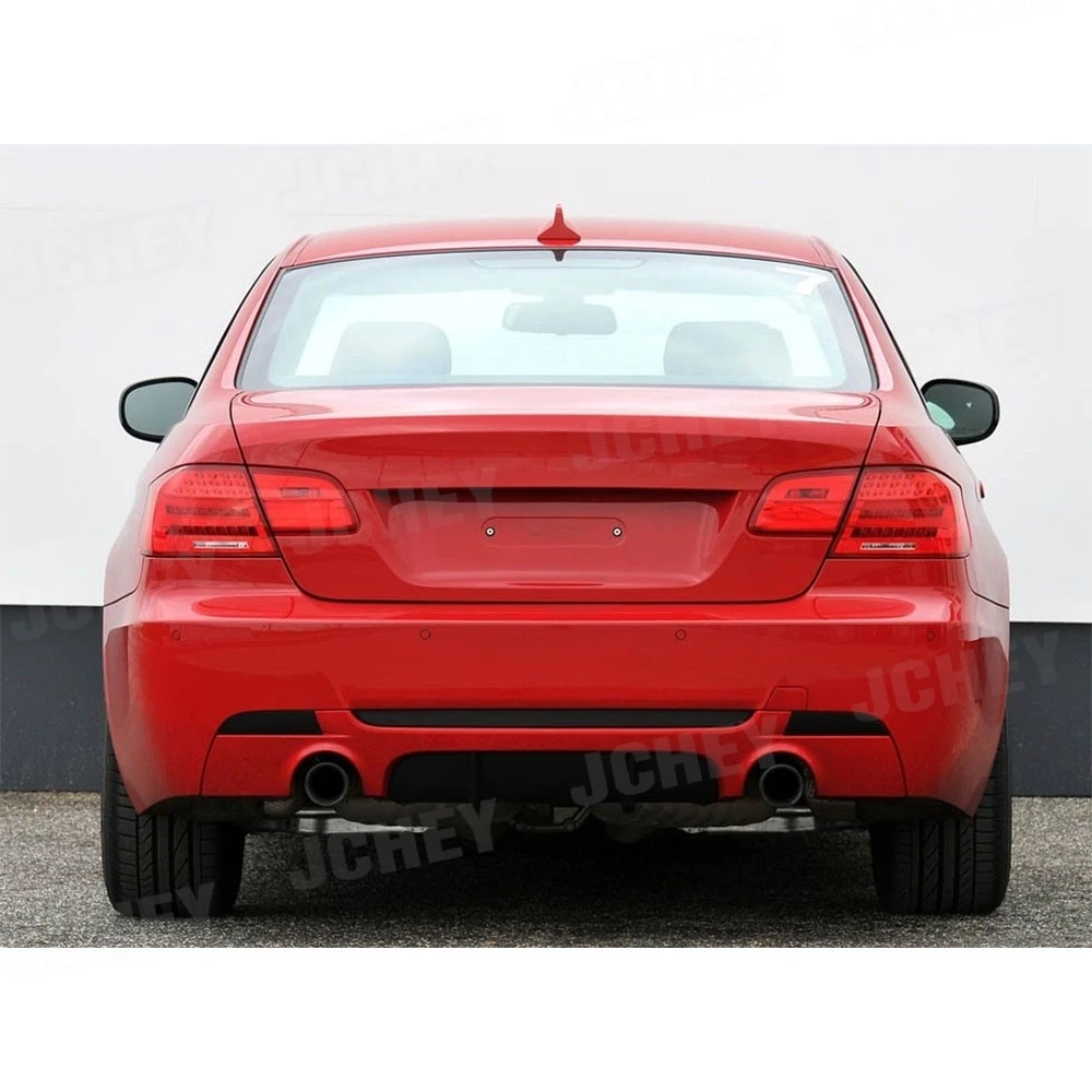 Gloss Black Car Rear Bumper Lip Diffuser Guard Styling for BMW 3 Series E90 M Sport Sedan 4 Door 2005-2012 Body Kits - view 6