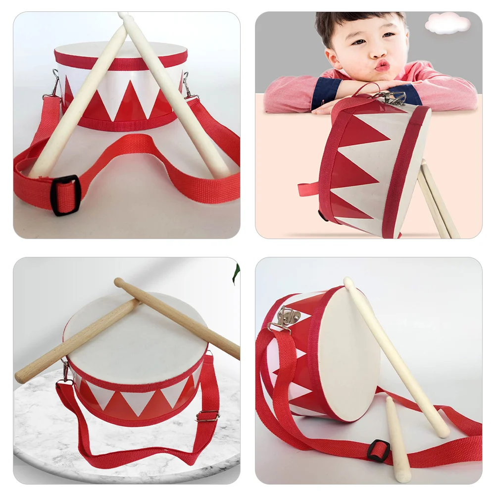 Musical Toys Snare Drum Drumsticks Instrument Percussion Instruments Education Toddler Kit Marching