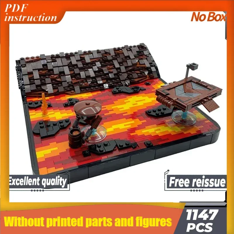 

Star Movie Model Moc Building Bricks Master Apprentice Duel Scene Technology Modular Blocks Gift Toy DIY Sets AssemblyChristmas