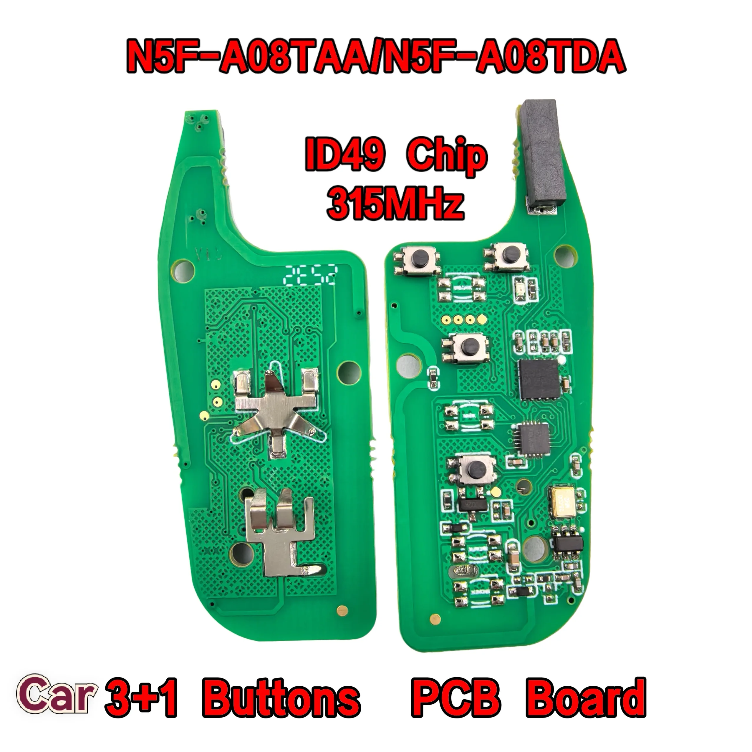 Jingxin Fernbedienungs-Flip-Autoschlüssel-Leiterplatte für Ford PCB Fusion 2013-2016 3/4 Tasten 315MHz FCC ID: N5F-A08TAA N5F-A08TDA 5923667 – Detail 5