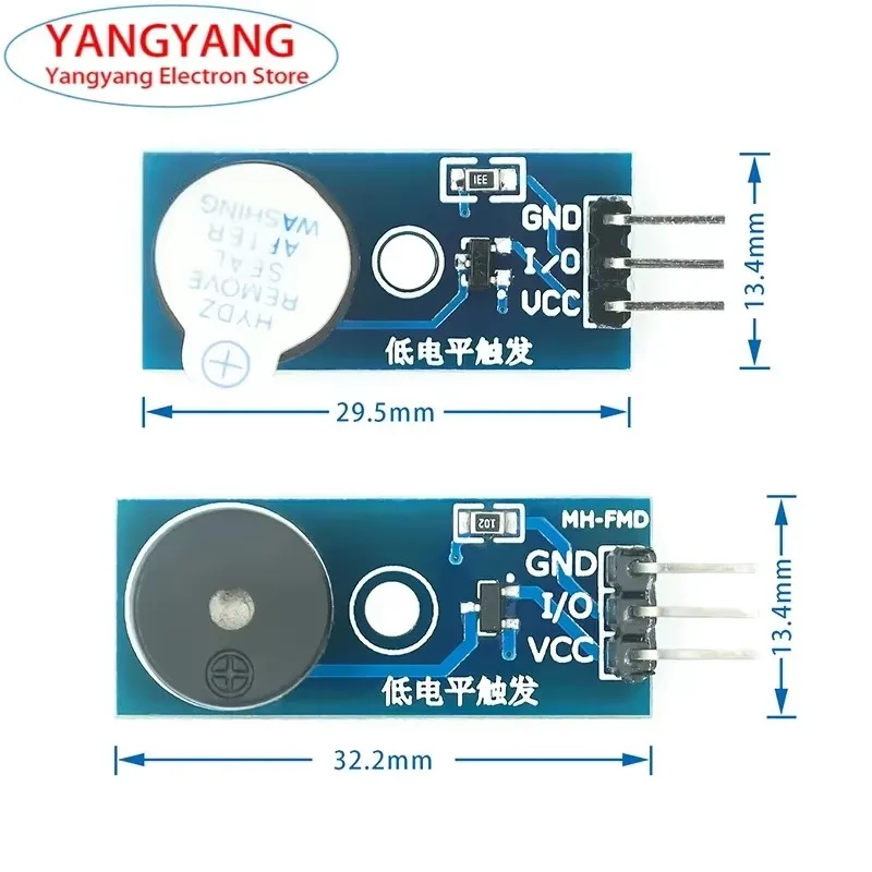 1/5pcs High Quality Active / passive Buzzer Module for Arduino New DIY Kit Active Buzzer Passive Buzzer Bow Bevel Modules