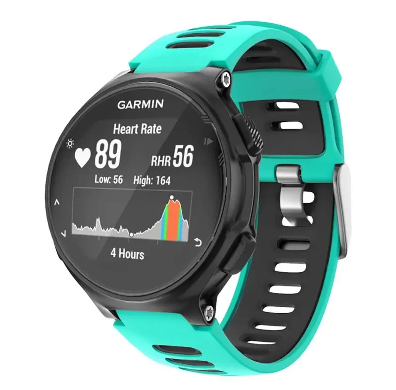 Bracelet de montre de sport pour Garmin Forerunner, remplacement du bracelet, outils Dock Correa, 220, 230, 235, 630, 620, 735XT, 004, S20, S5