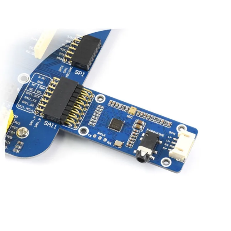WM8960 audio codec module I2C interface, stereo playback, recording, support STM32