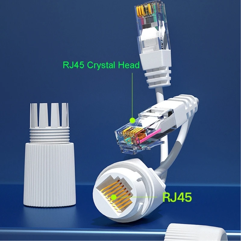 Imagem -05 - Poe Splitter Adequado para Câmera de Segurança Instalar 2-em1 Conector de Cabo de Rede Durável Atualizado 3-way