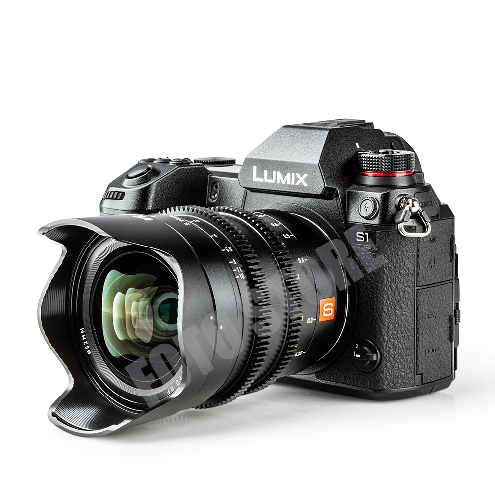 Viltrox S 20mm T2.0 Cine Lens Full Frame Manual Focus Wide-angle Lens for Lumix S1R S1 S1H SL2 L Mount Camera Lens view 3