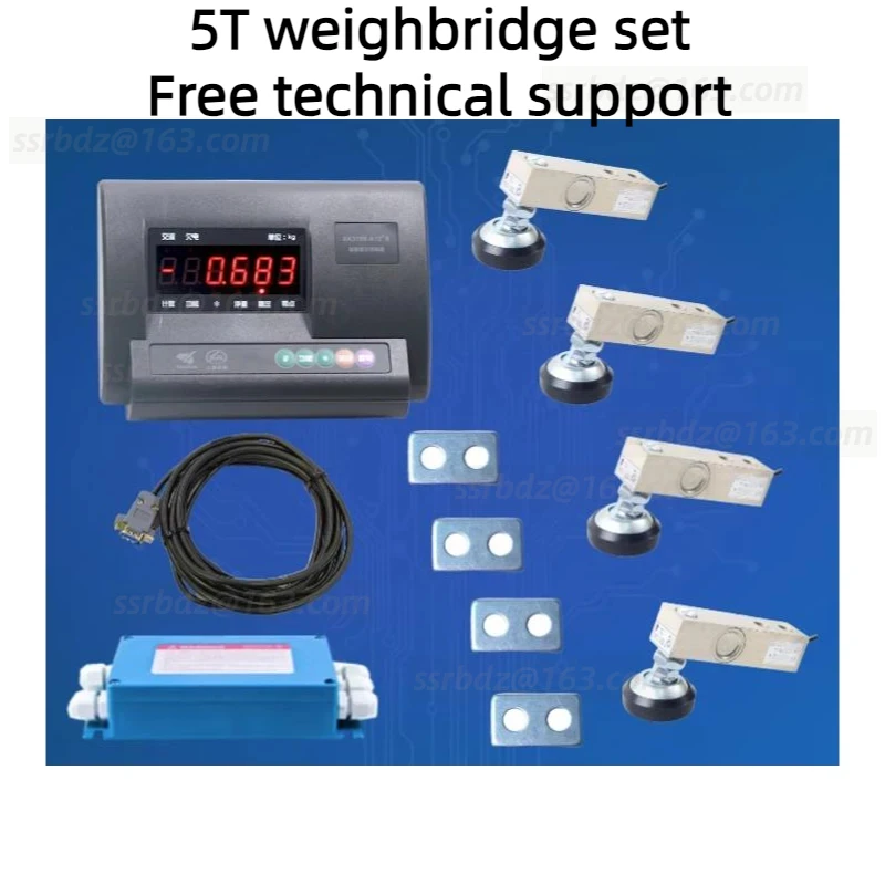 

Weighbridge Set 1t 2t 5t Diy Electronic Scale Small Floor Scale Accessories Yzc-320c Load Cell And Yaohua 12e Indicator