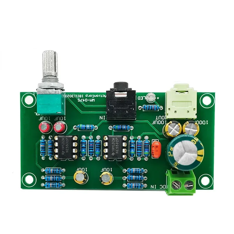 SOTAMIA HIFI 47 Headphone Amplifier Audio Board Amplificador 2 Channel OP2604 OP AMP Portable Headphone Amp Single Power Supply