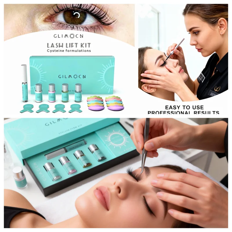 Kit de levantamiento de pestañas rápido de 9 minutos, potenciador de pestañas, Kit de levantamiento de pestañas, maquillaje permanente de ojos