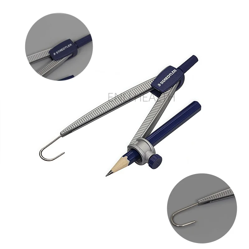 Dental Profile Measuring Compass Dental Alveolar Ridge Contour Gauge Profile Measuring Compass Analysis Profilometro Tool