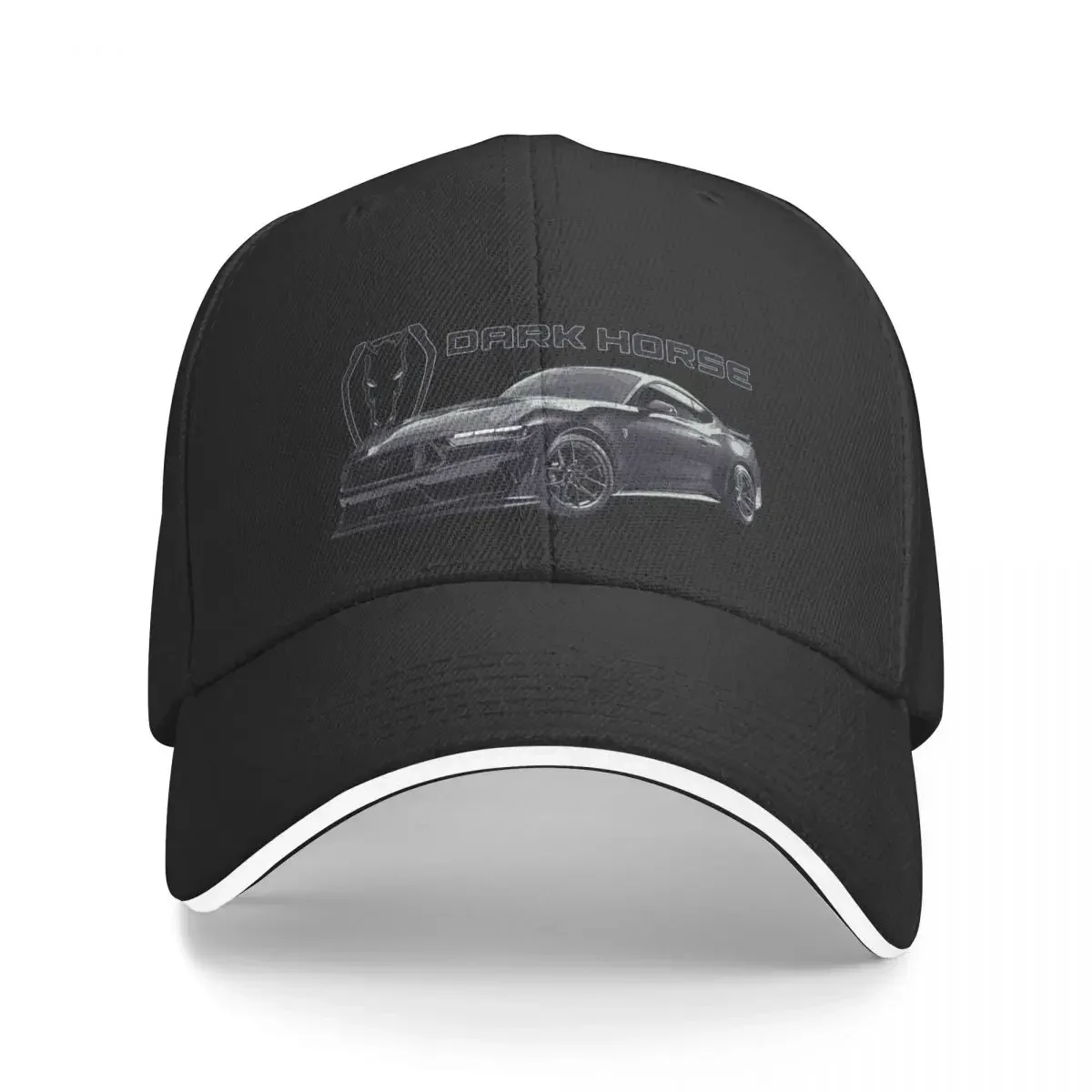 7th gen COYOTE s650 dark horse Mustang GT 5.0L V8Cap Baseball Cap Gentleman Hat Beach Outing New In The Hat Hats For Women Men's