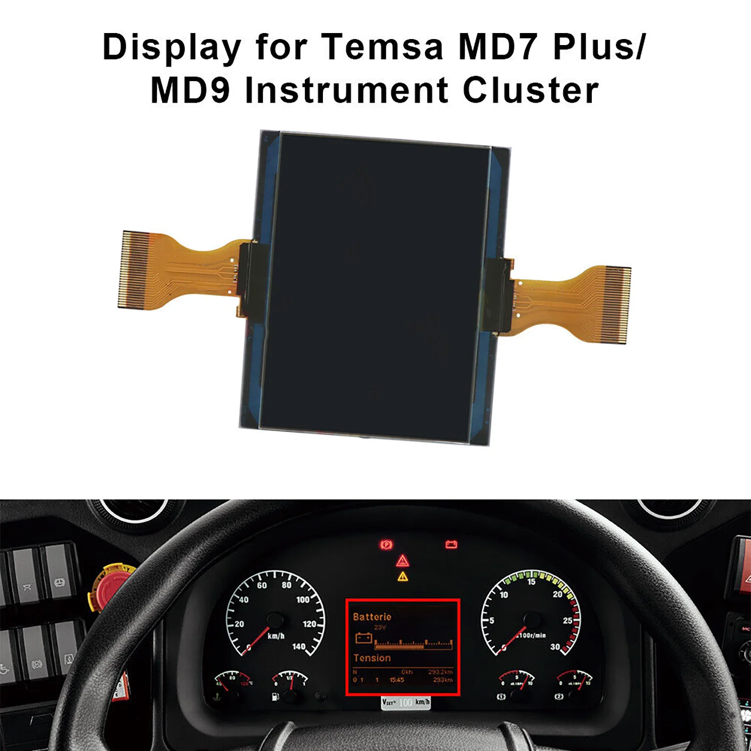 

Замена ЖК-экрана PANGOLIN 5010595267 для дальнобойщика DAF, приборная панель для LF CF XF 45, 55, 75, 85, Plug and Play