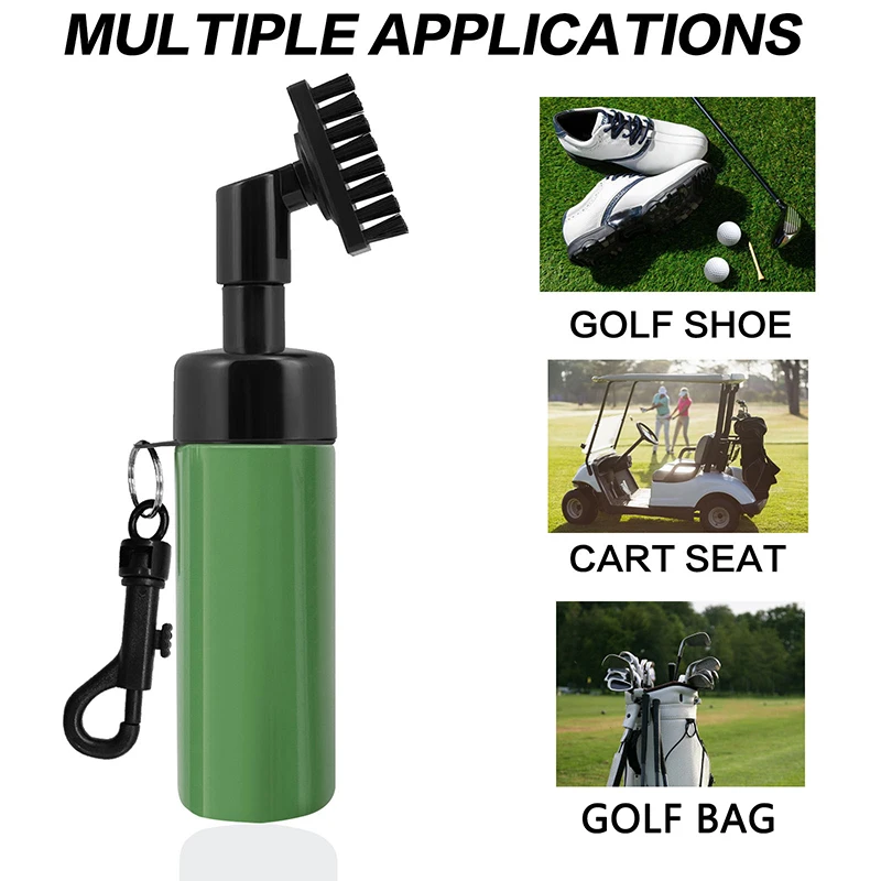 Golf Club água Jet limpeza Brushpress tipo, distribuição automática clube cabeça