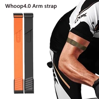 Nuevo modelo adecuado para correa de brazo de atleta Whoop 4,0, correa elástica de nailon de secado rápido para bíceps con letras, 38cm