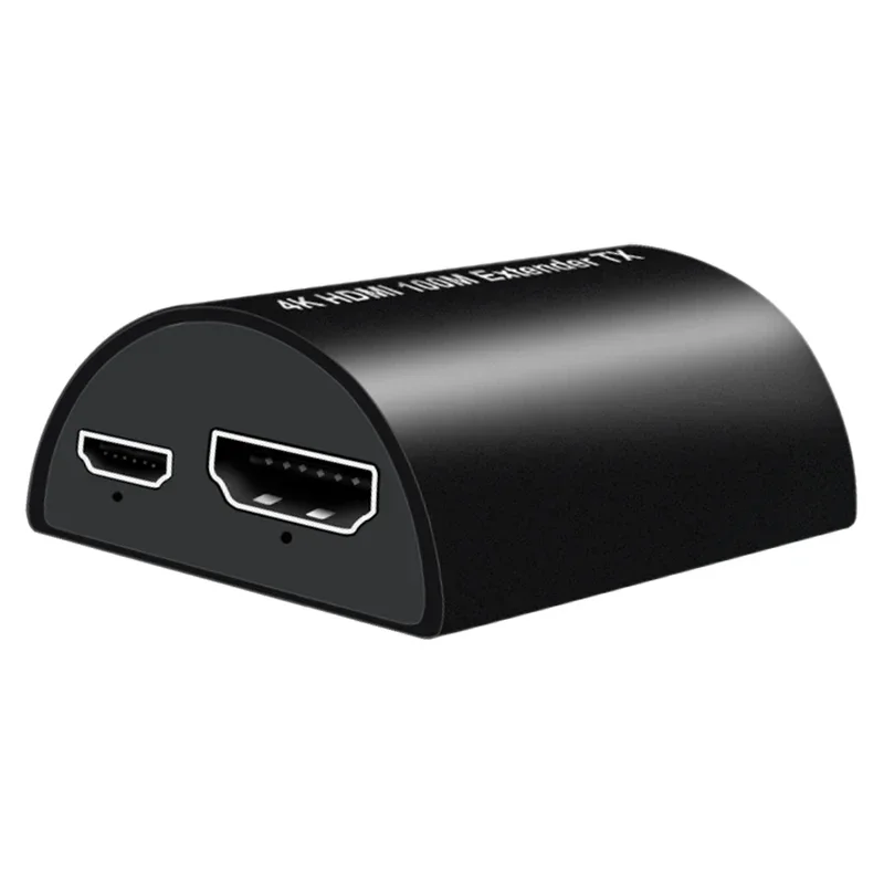 4K 100M HDMI Extender Video Converter Via CAT5e Cat6 UTP RJ45 LAN Netwerk Ethernet Kabel 1080P 60m voor PS3 PS4 PS5 Xbox PC Naar TV