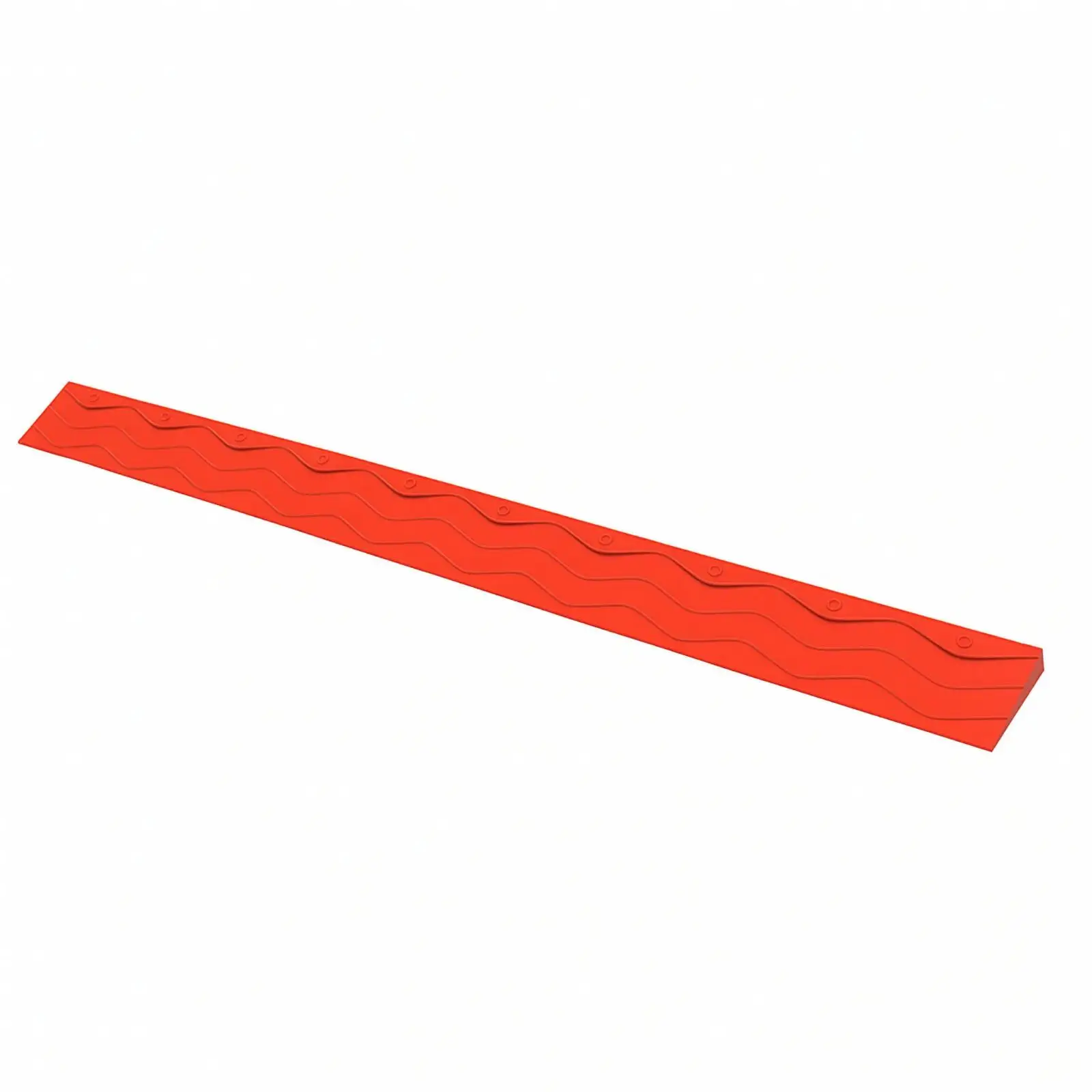 Indoor Doorway Threshold Ramp Non-slip Mat Plastic Wedge with Glue for Stroller Smooth Transition
