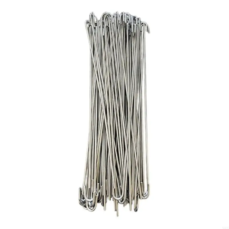100pack Corrosions Resistant Chain Link Connectors Strong Fence Repair Clip X3UC