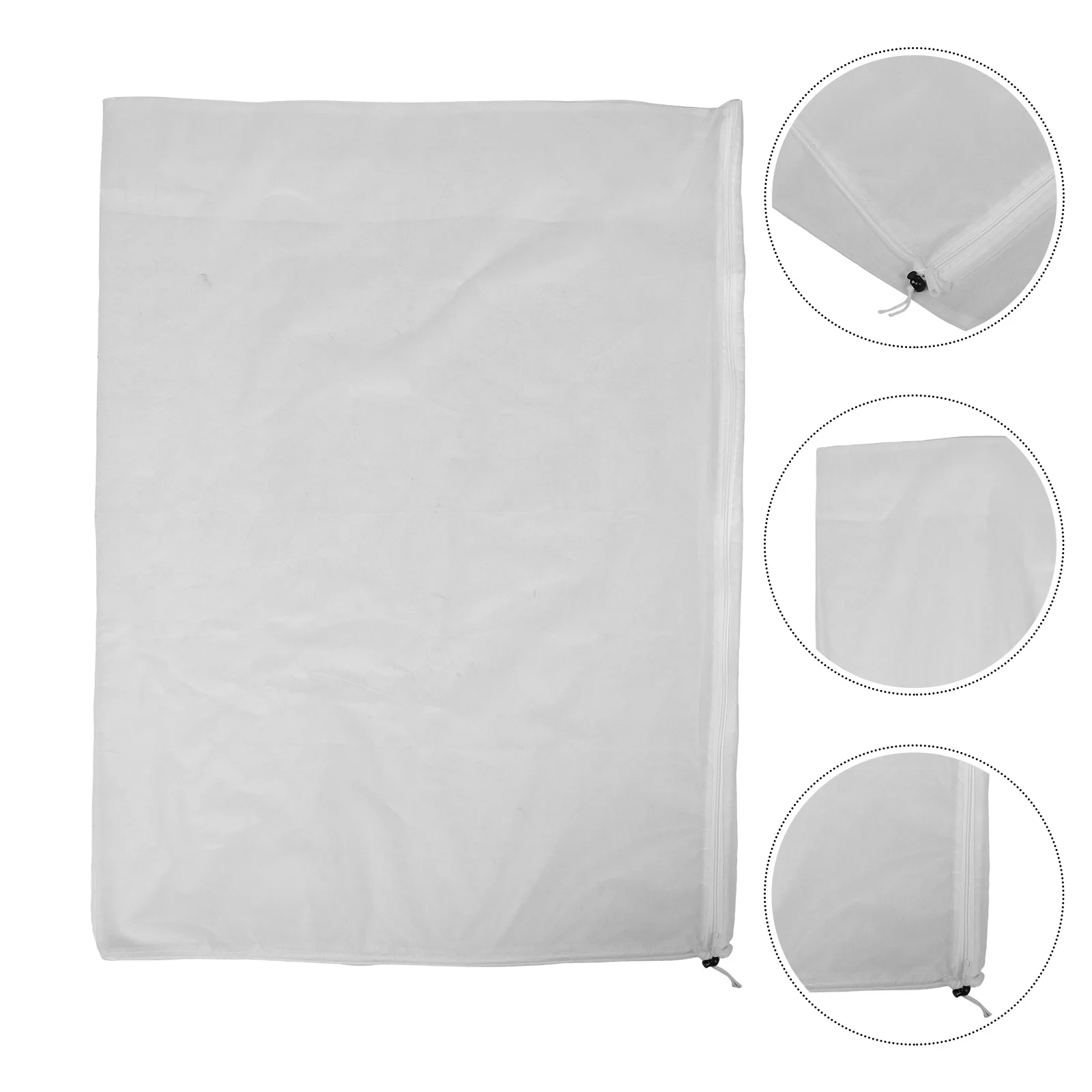 

2Pcs Insulated Greenhouse Plant Cover Drawstring Bags Frost Protection Outdoor Garden Winter Use Plant Covering