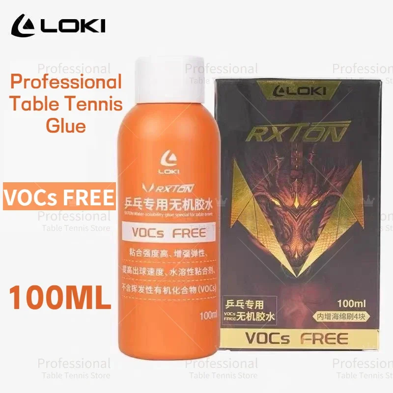 Original LOKI Waterbased Glue 100ml Water Glue for Table Tennis Racket Ping Pong Accessories ITTF Approved NO-V.O.C LOKI Glue