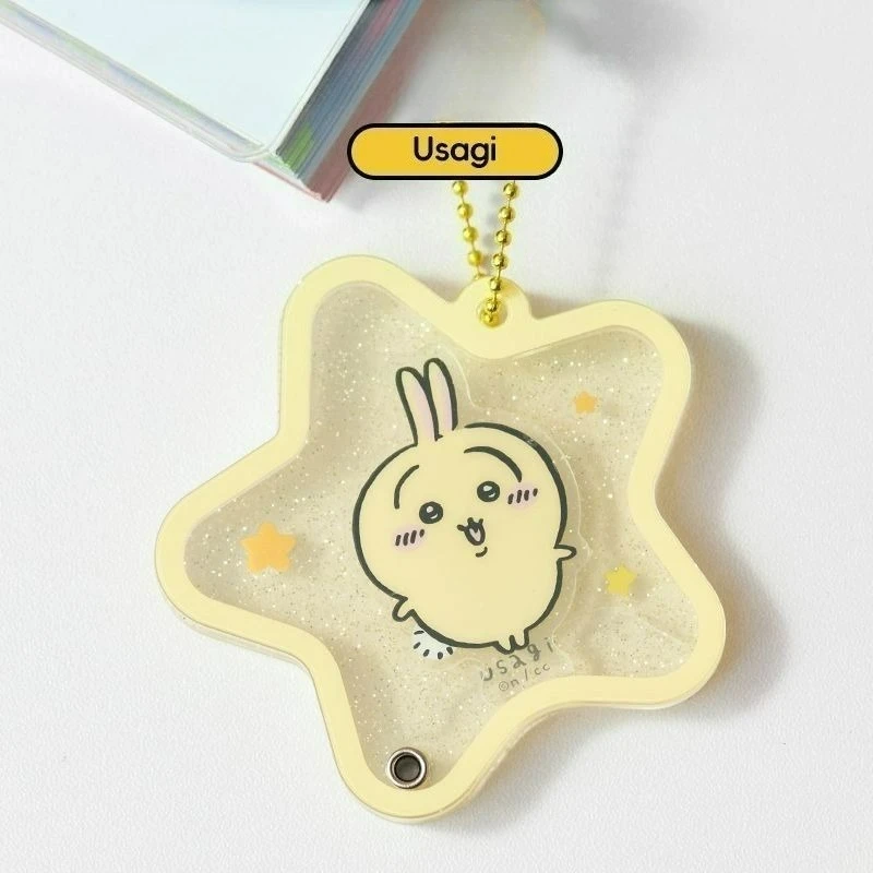 Chiikawa Hachiware Usagi berkilauan, liontin ransel lucu, gantungan kunci, hadiah ulang tahun