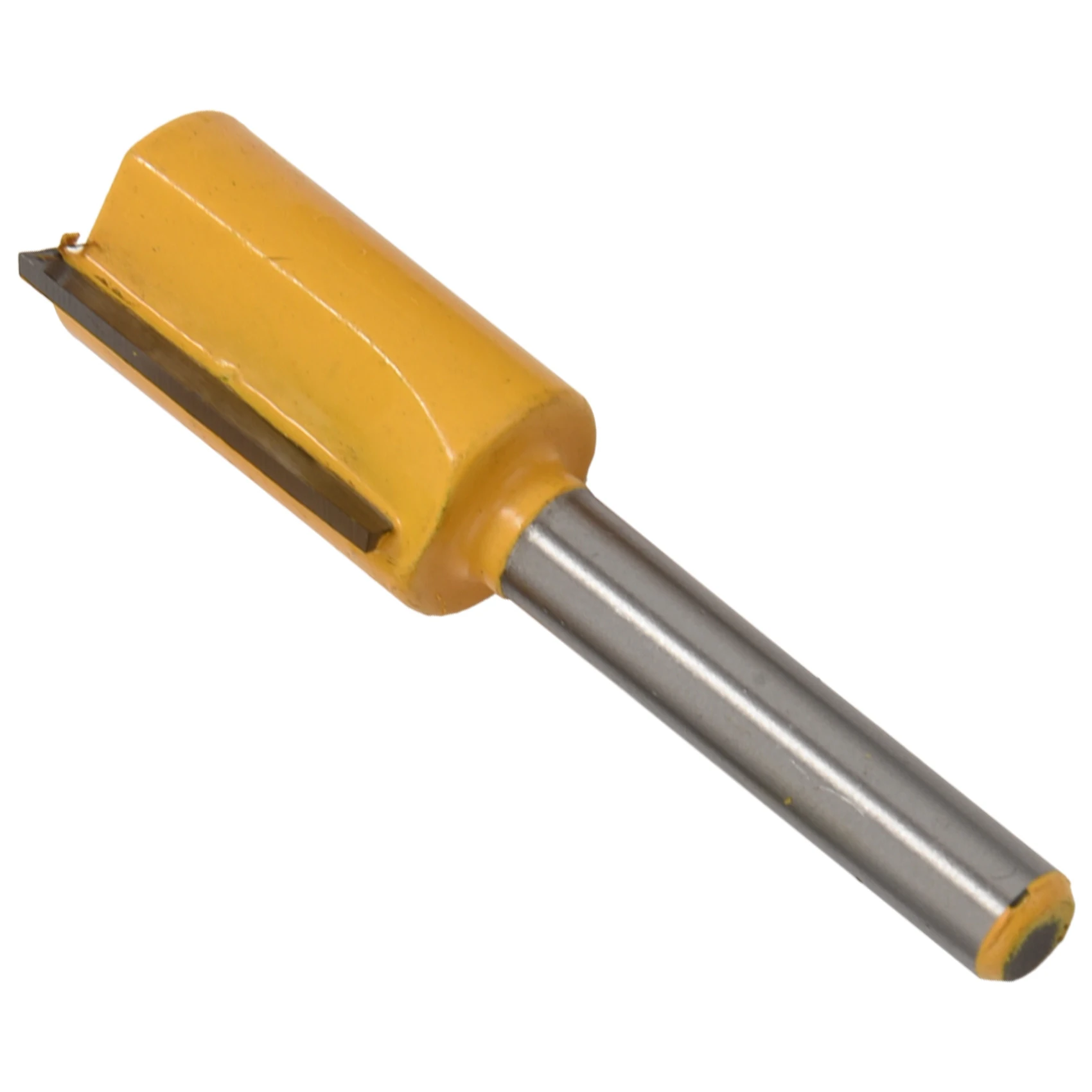 ชุดดอกเราเตอร์ตรง A77I จำนวน 10 ชิ้น ขนาด 1/4 นิ้ว, 3/8 นิ้ว, 1/2 นิ้ว, 5/8 นิ้ว, 3/4 นิ้ว, ก้านดอก 1/4 นิ้ว (สีเหลือง)