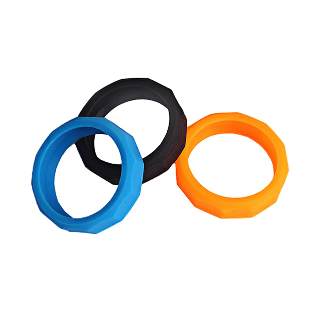 

3pcs Skidproof Circle For Microphone Anti Roller Ring Handheld Mic Silicone Stand Shockproof Mount Ktv Stage Performance