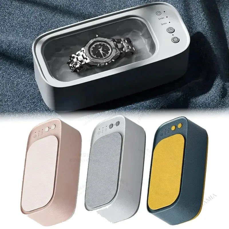 Glasses Cleaning Machine Vibrating Ultrasonic Electric 3 Speed Jewelry Watch Timing Cleaning Machine Ultrasonic Contact Lens