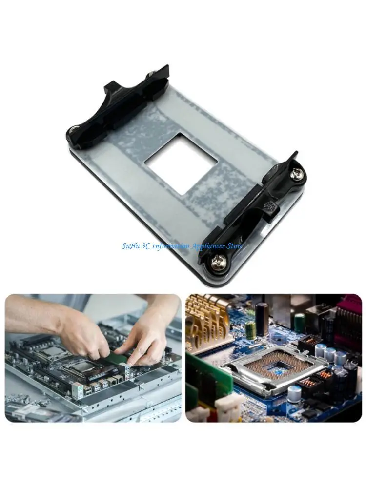 

Universal AM4 Motherboards Metal Backplate Support Ensures Secure Fit for AMD4 Coolers Base