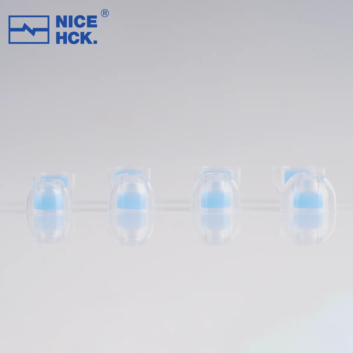 NICEHCK C04 Noise Isolating Ear Tips Liquid Silicone Skin-friendly In-Ear Eartips High Resolution for NX8 Himalaya V16 Cantor