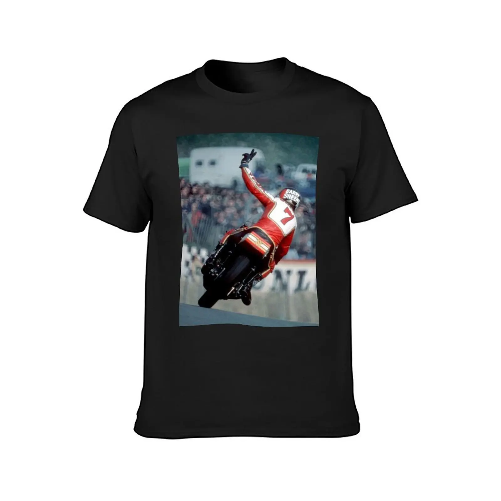 Barry sheene T-Shirt new edition vintage for a boy fitted t shirts for men