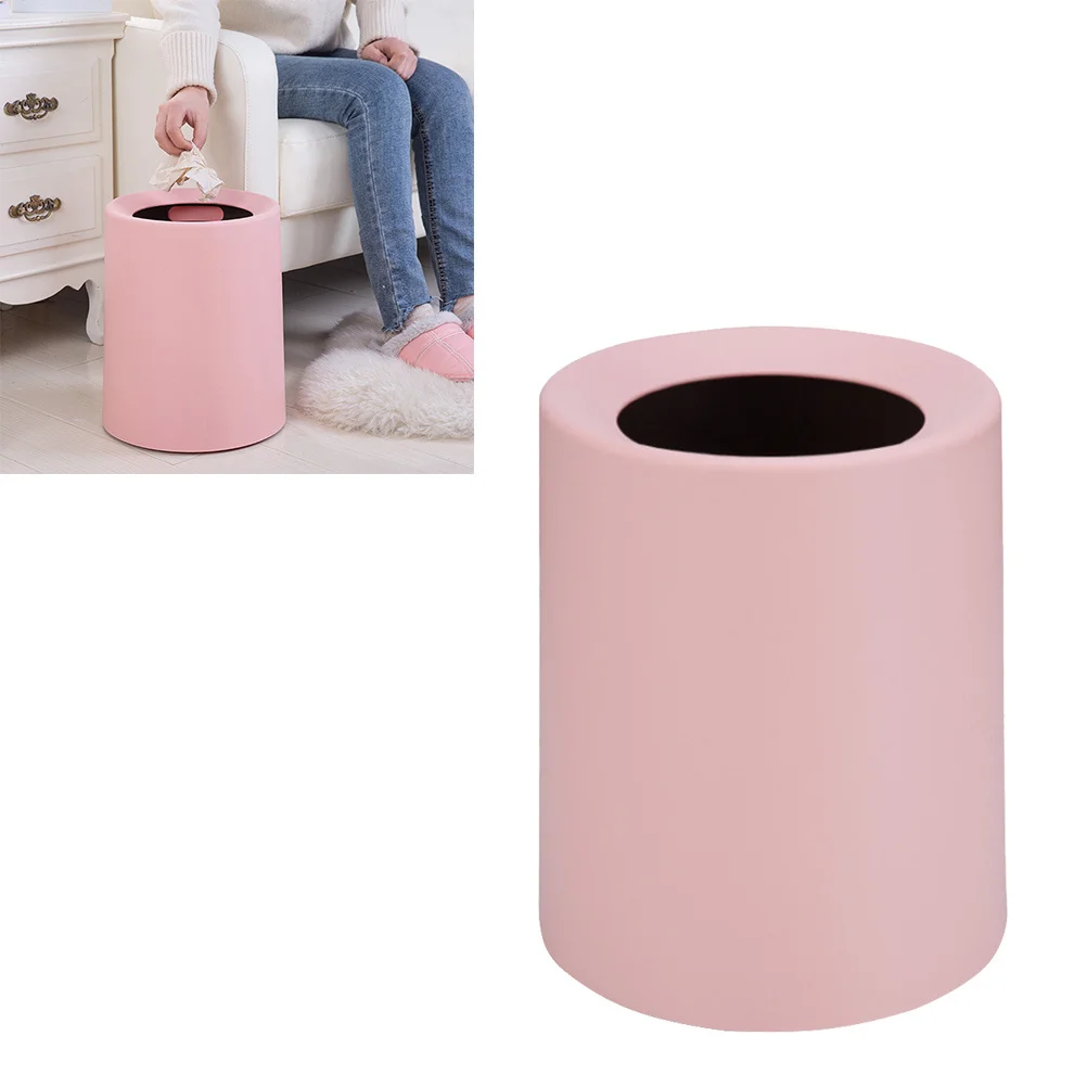 

Trash Can Waste Bin Pink Plastic Dustbin For Bedroom Home Plastic Dustbin Garbage Container Waste Bin Organizer