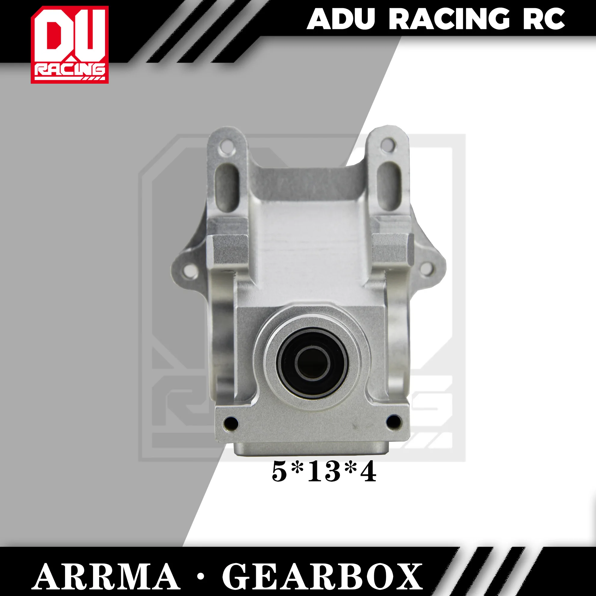 ADU Racing GEARBOX CASE SET CNC 7075 T6 ALUMINUM FOR ARRMA 1/8 AND 1/7 6S