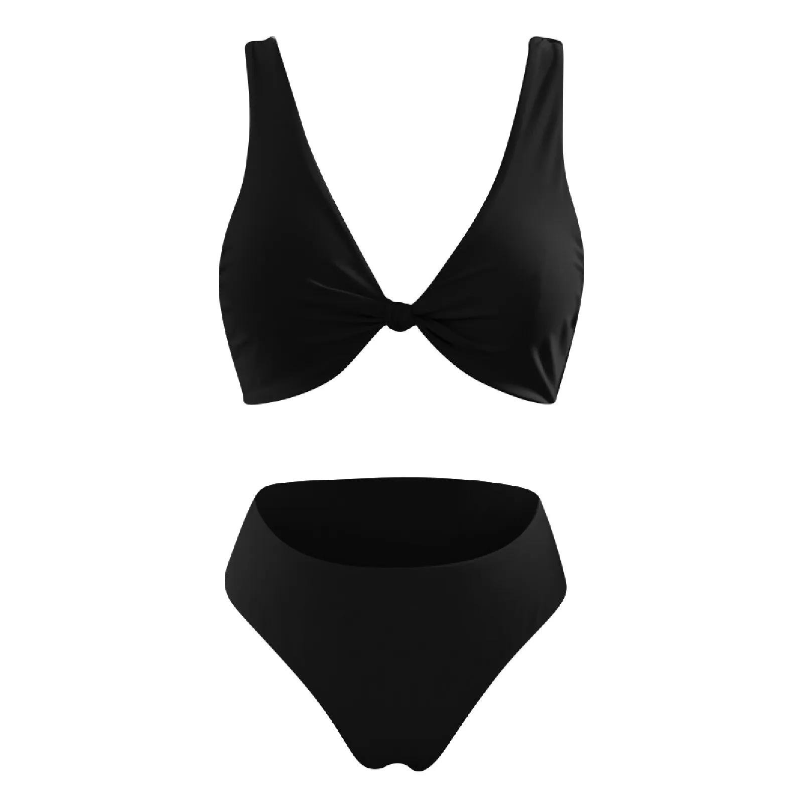 

Women's Sexy Hollow Patchwork Split Swimsuit Suit Bikini American Swimsuit Women Push up