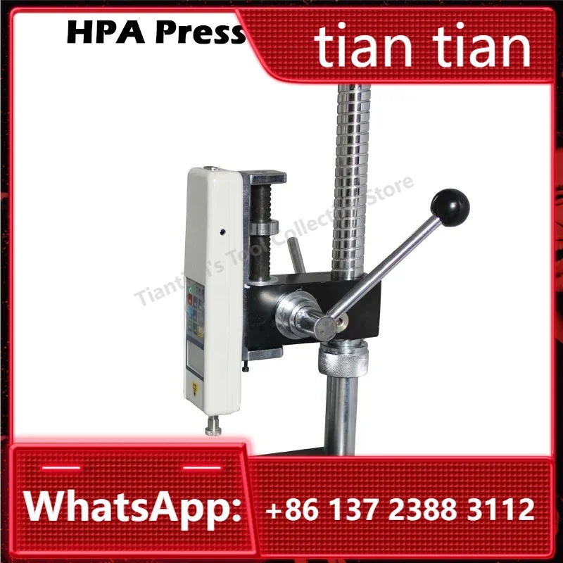 Tensile Pressure Testing Machine Digital Display Push-pull Gauge 500N 70MM Travel Force Gauge Test Bench