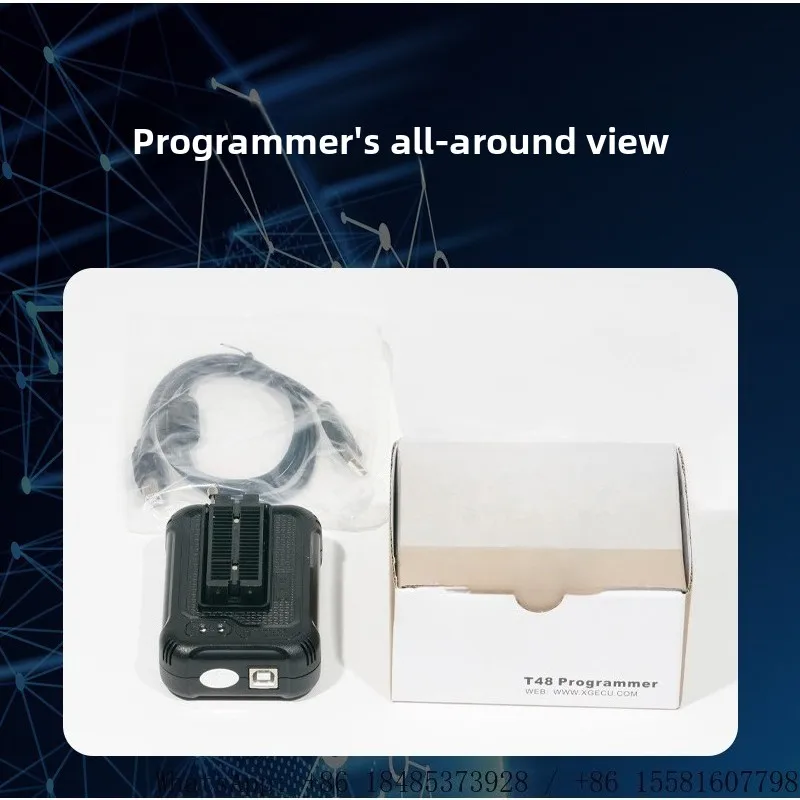 T48 Universal Flash Programmer High Speed USB Chip Writer For BIOS EMMC SPI NAND NOR Microcontroller Repair Work
