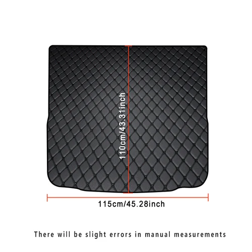 Imagen 2 del producto Alfombrillas de coche, alfombras para maletero para Ford Edge 2015 2016 2017 2018 2019, alfombras personalizadas, almohadillas para tablero, accesorios de Interior de coche impermeables