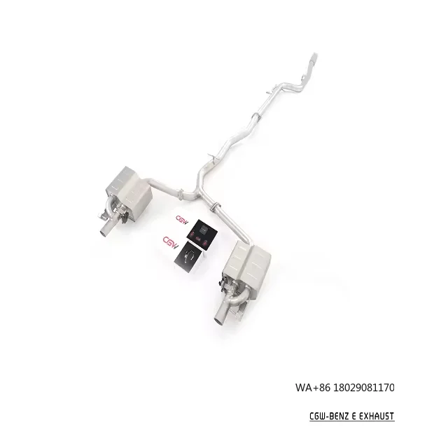 

E260 E300 W213 Exhaust Tips Factory Price High Performance Exhaust Pipes with Gesture Valve Control