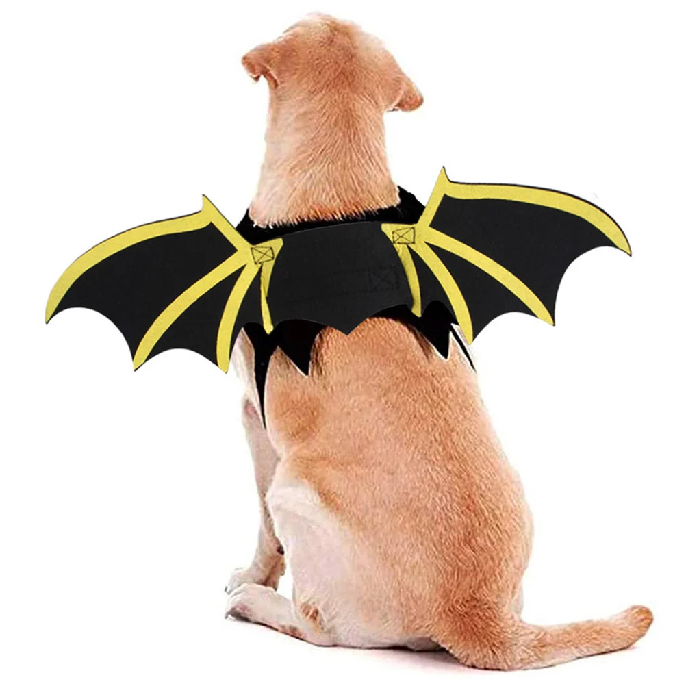 

1pc Bat Wing Costume For Halloween Party Lightweight Dog Cat Apparel Small Pet Outfit Festival Decoration Pet Halloween