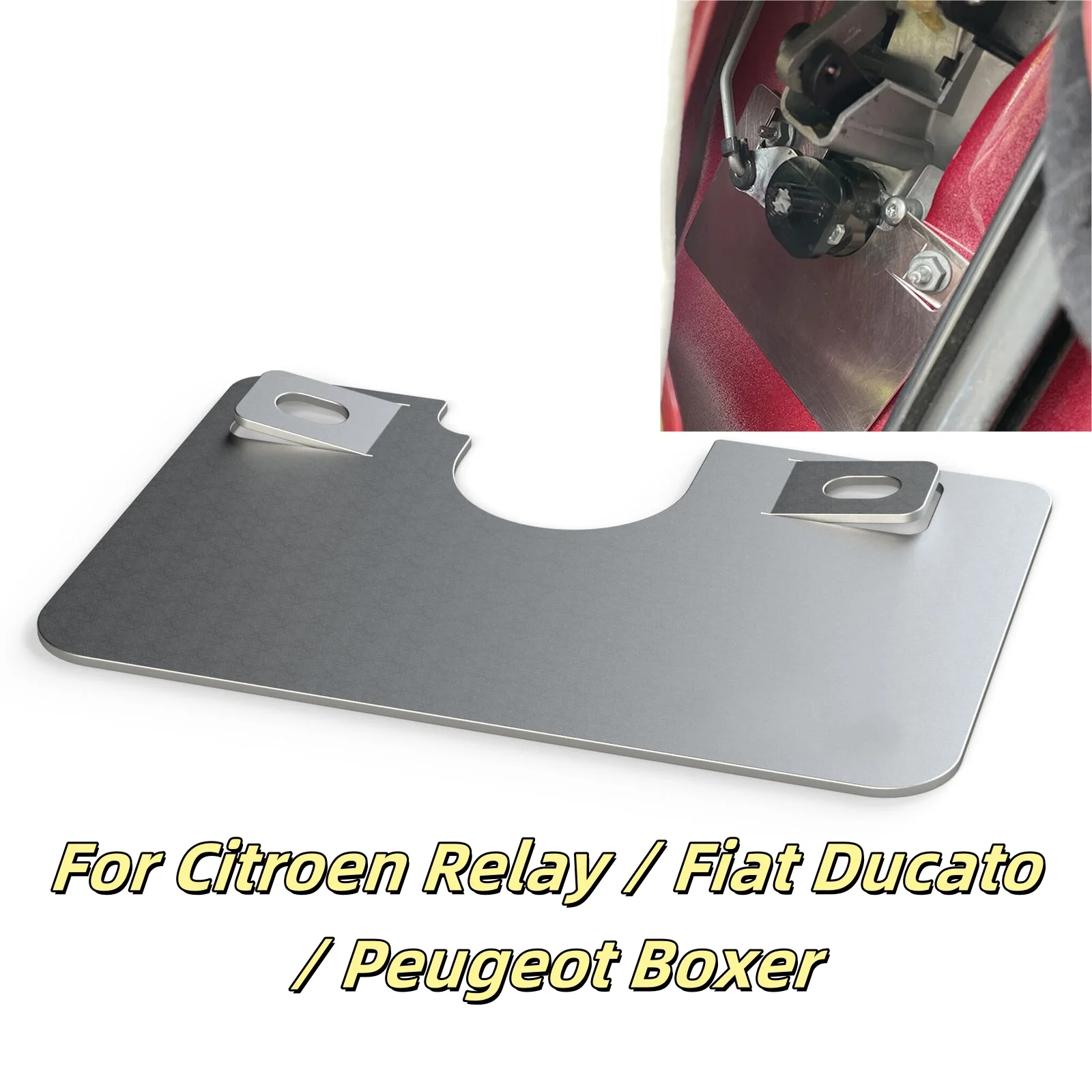 Car Door Anti Theft Device Kits For Citroen Relay Fiat Ducato Peugeot Boxer 2006 - Onwards Door Handle Pro Plate Anti-Burglary