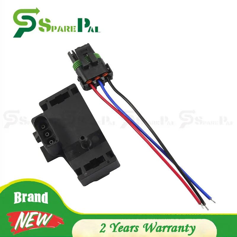 2 Bar MAP Sensor For Chevrolet B7 Blazer C1500 C2500 C3500 K1500 K2500 K3500 Monte Carlo P30 Spectrum Tahoe 213-1520 2131520