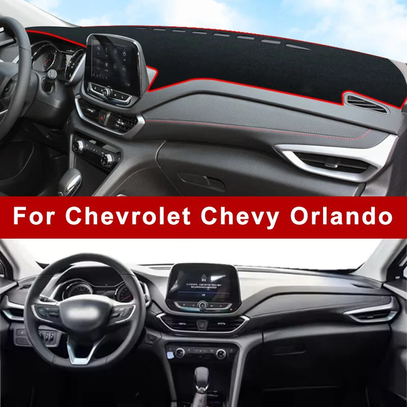 

Car Dashboard Mat Sun Shade Cover Accessories For Chevrolet Chevy Orlando 2012 Protective Pad Anti-Dirt Proof
