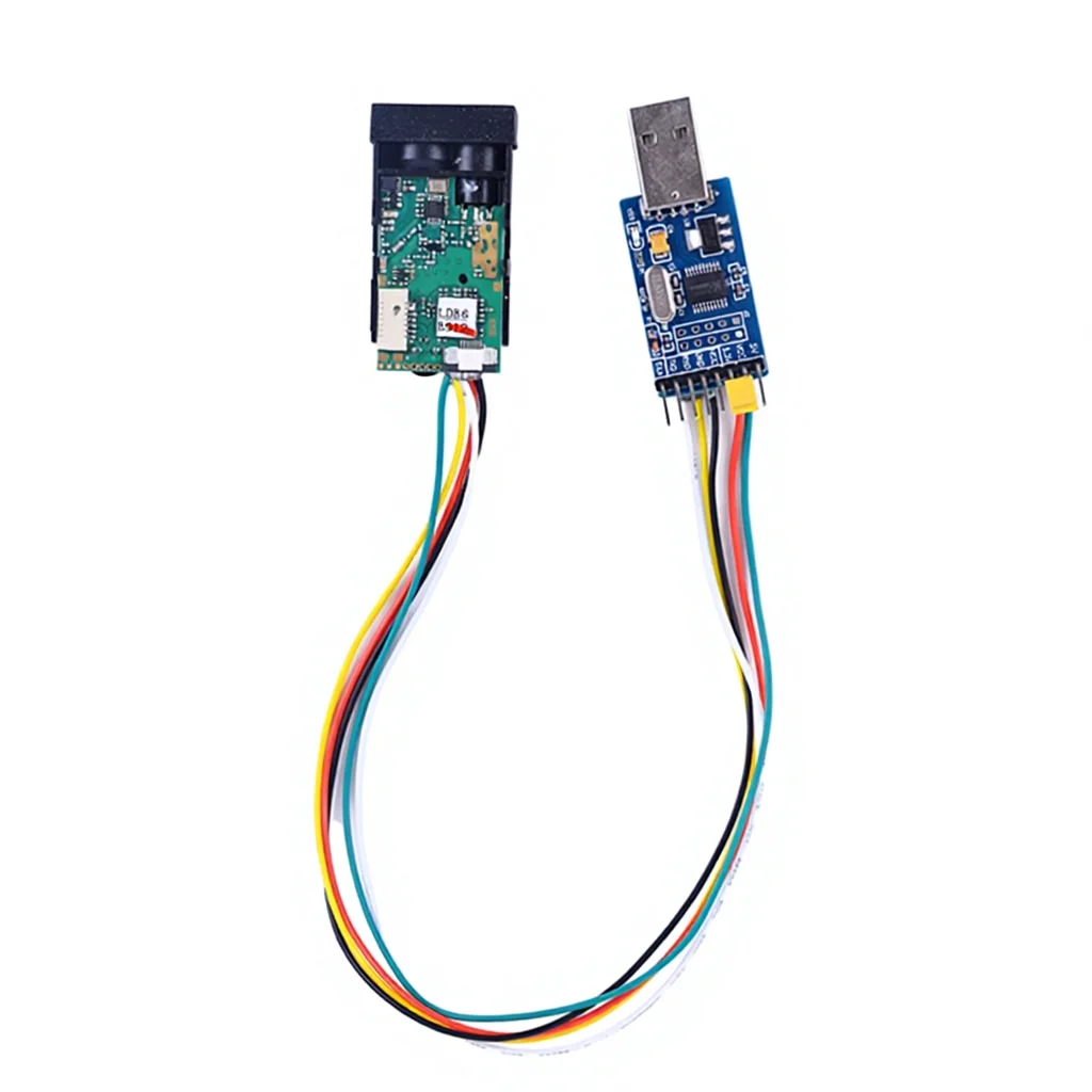 Serial Output Module Laser Distane Measure 60m Laser Range Sensor with USB