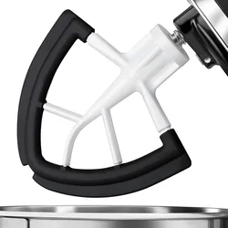 Flex Edge Beater,Mixer Accessory,Attachments For Mixer,Fits Tilt-Head Stand Mixer Bowls For 4.5-5 Quart Bowls,Beater black