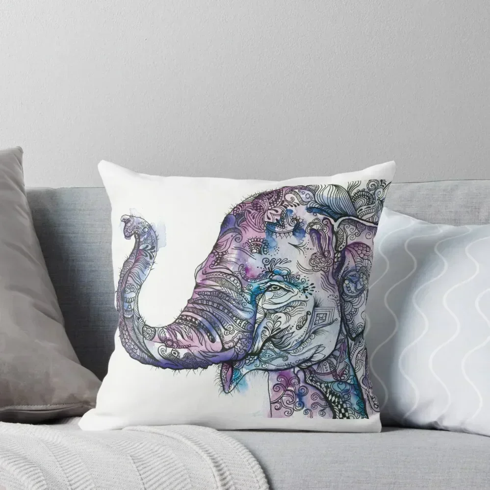

Purple Baby Elephant Throw Pillow Pillow Case Christmas pillows decor home Cusions Cover Sofa Covers For Living Room pillow