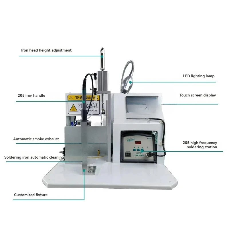 Pneumatic Electric Spot Welder Semi-Automatic High-Precision Foot-Operated Soldering Machine for Wire Bonding Repair Tools